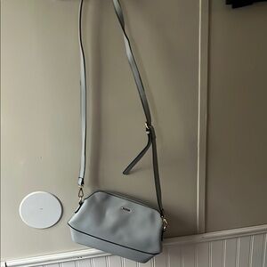 Coach Gray Crossbody Bag with Adjustable Strap